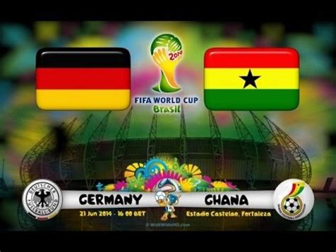 alemania vs ghana brasil 2014